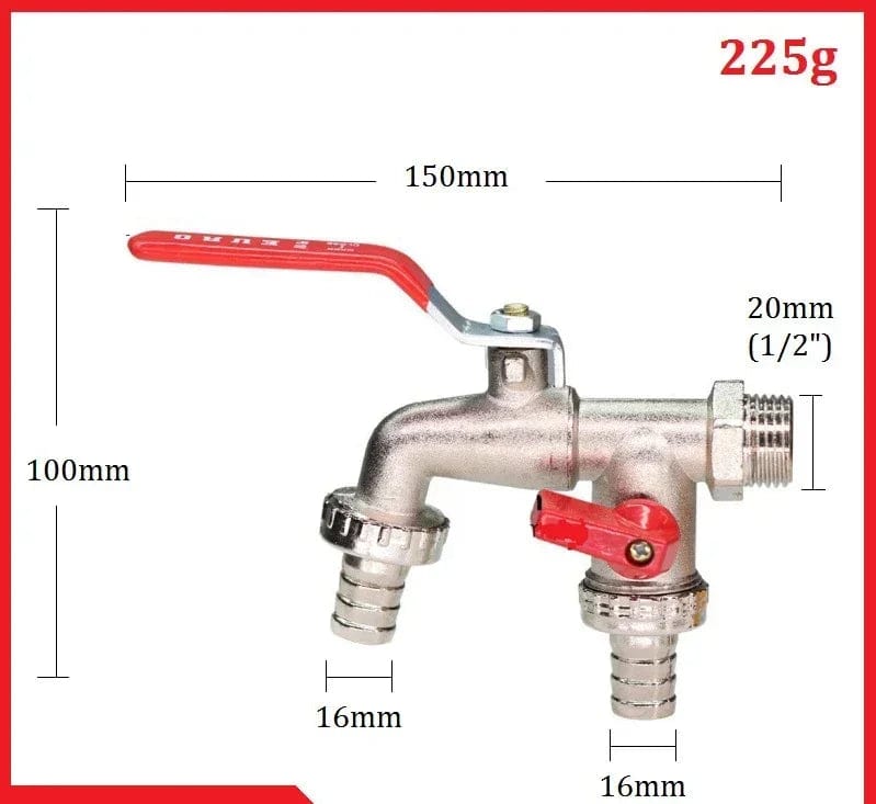 Robinet Extérieur - DuoFlow 225G A