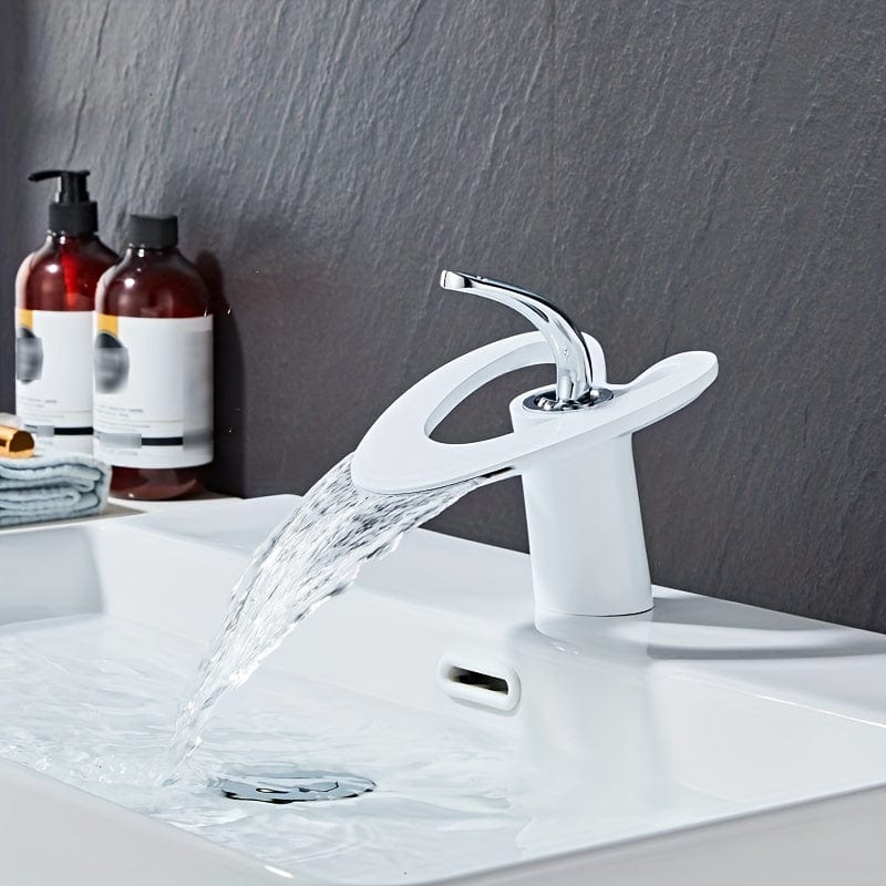Robinet Cascade - Futuriste Blanc | Robié® Blanc