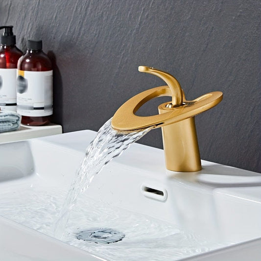 Robinet Cascade - Futuriste Doré | Robié® Doré