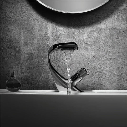 Robinet Lavabo - Artistique Argent | Robié® Argent