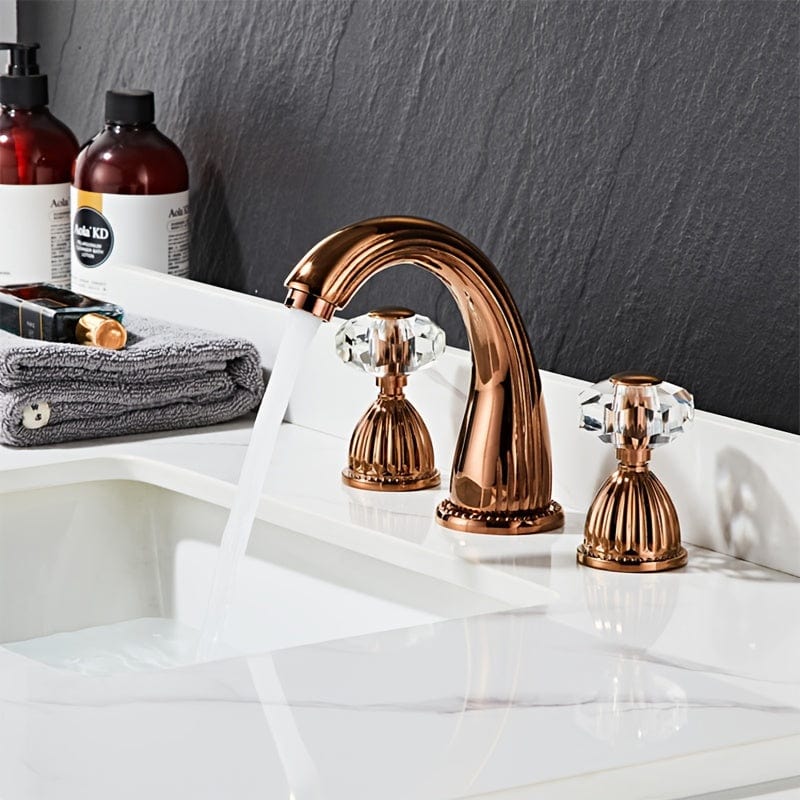 Robinet Salle de Bain - Excellence Crystal Rose